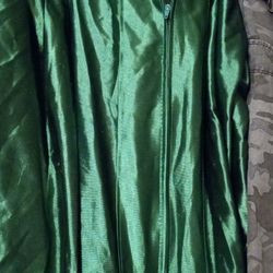 Green Graduation Gown (fragrance-free?)