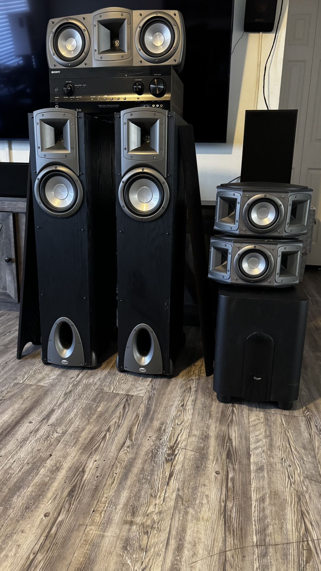 Klipsch Synergy F1 5.1 With Sony Avr