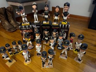 21 Pittsburgh Pirates bobbleheads