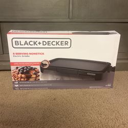 Black Decker Electric Griddle 