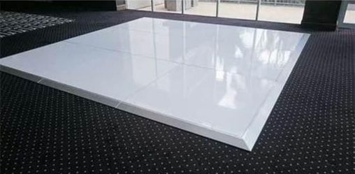 White Floor 20x20