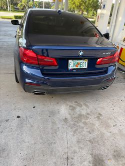 OEM 5 series rear bumper