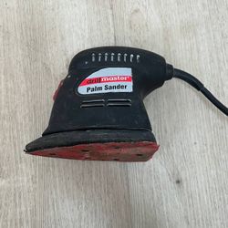 Drill Master Palm Sander 12000 OPM Corded Finishing Detail Sander Tested