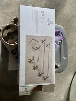 Landia Home 5-Piece Bath Hardware Set