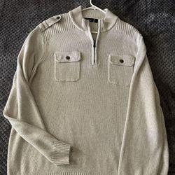 APT.9  Quarter Zip Sweater 