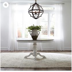 Magnolia Manor 5 Piece Pedestal Table Set