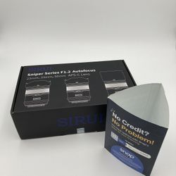 Sirui Sniper Series F1.2 AutoFocus 23, 33, 56mm Lens Kit