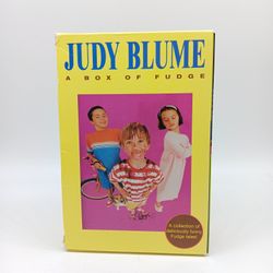 90's Judy Blume " A Box Of Fudge" Paperback Chapter Books Set Of 4