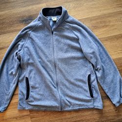 VTG Starter Adult Mens 2XL  Full Zip Fleece Jacket Good Condition