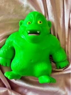 Giant green monkey squishy