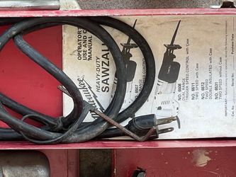 Vintage Milwaukee Sawzall Operator Manual