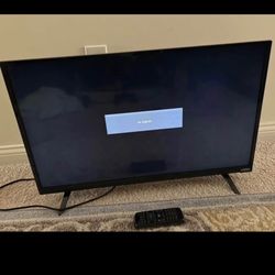 Vizio 32 flat screen inch tv with remote