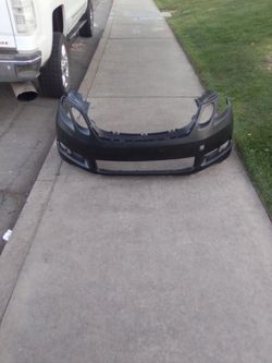 Lexus front bumber and driver side fender