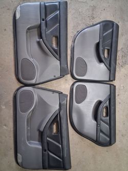 2000 THRU 2004 SUBARU LEGACY OUTBACK BLACK DOOR PANELS