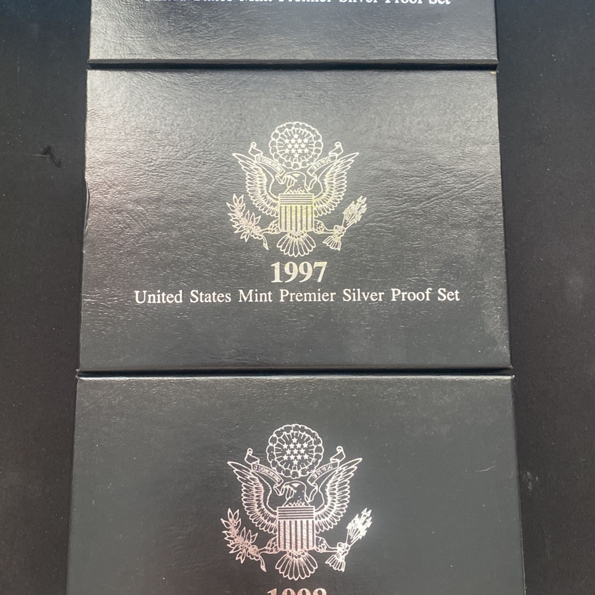 1996-98 US Mint Premier Silver Proof Set