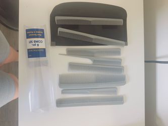 Set de Peines Profesionales para Cabello – 6 Piezas