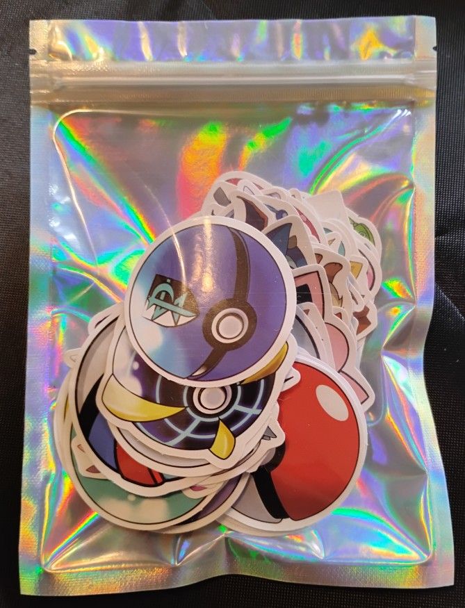Pokemon Sticker lot of 100