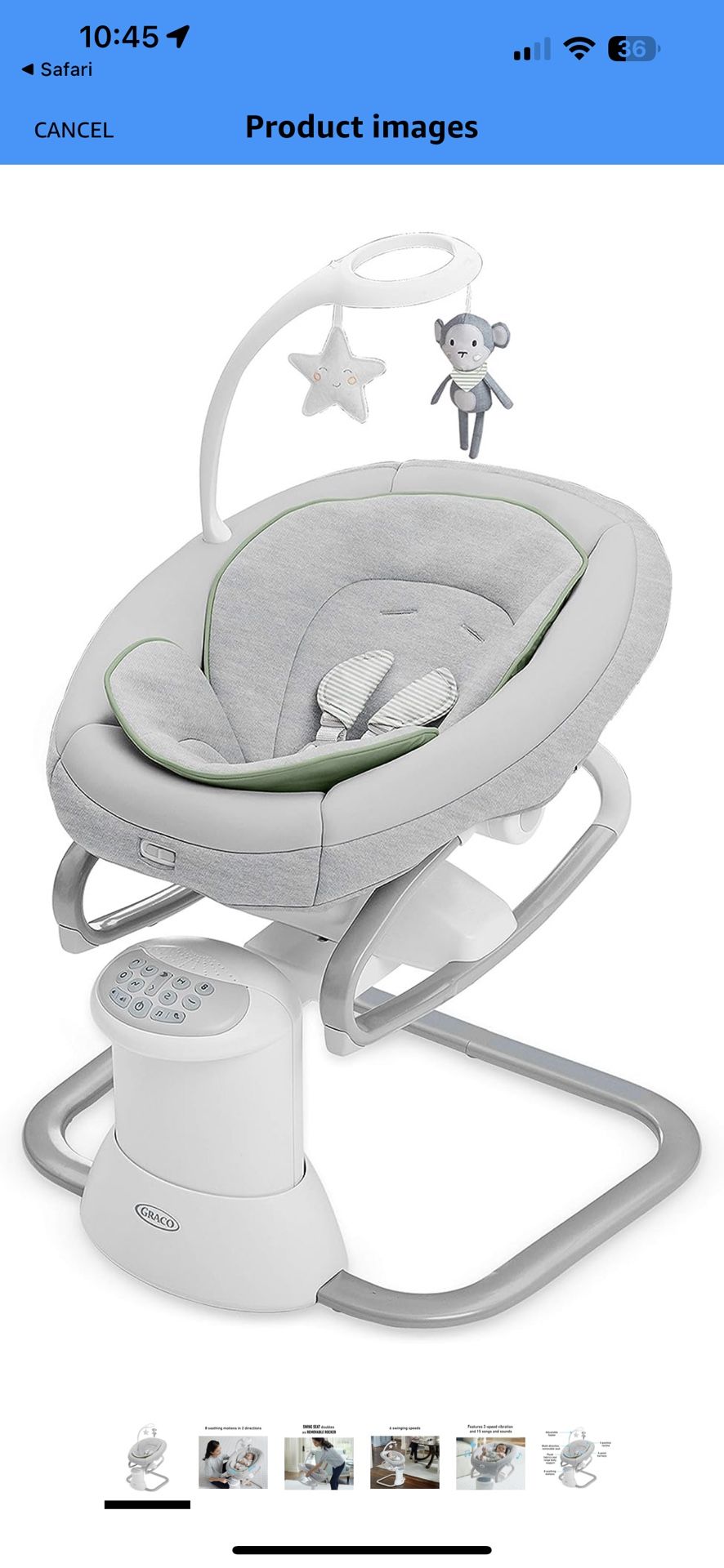 Graco-Soothe My Way Swing 