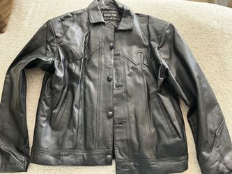 Oscar piel western leather jacket