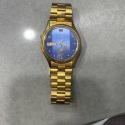 Gold Seiko Watch