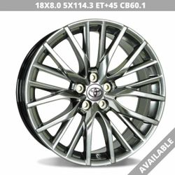 FACTORY RINES REPLICA PARA CAMRY, YARIS , CHR, RAV4 HIGHLANDER,  