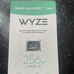 Wyze 256gb Micro sdxc card