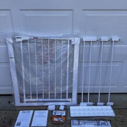 New ABQIL Baby Safety Gate（white）