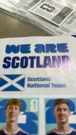 Scotland panini stickers