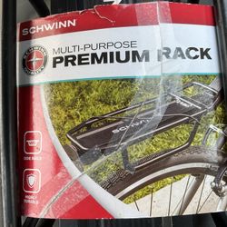 New Schwinn Multi-Purpose Premium Rear Mount Bike Rack