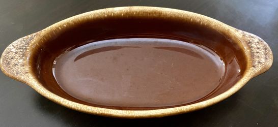 Vintage Hull Oval Baking Dish