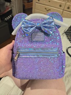 Purple Sequin Loungefly