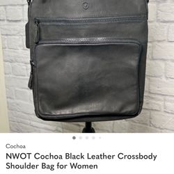 Cocoa Crossbody Leather Bag