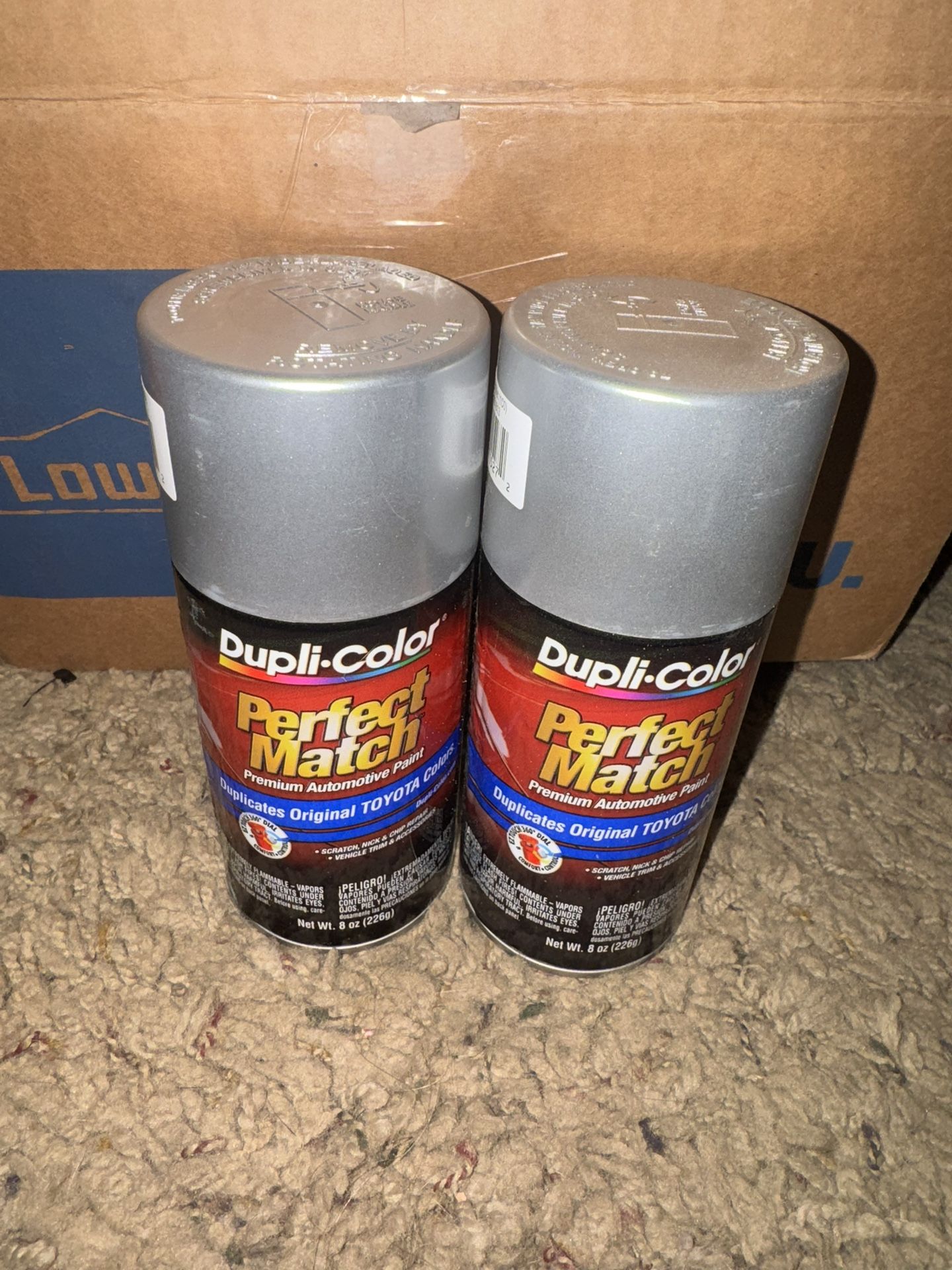 Toyota Silver Metallic Spray Paint