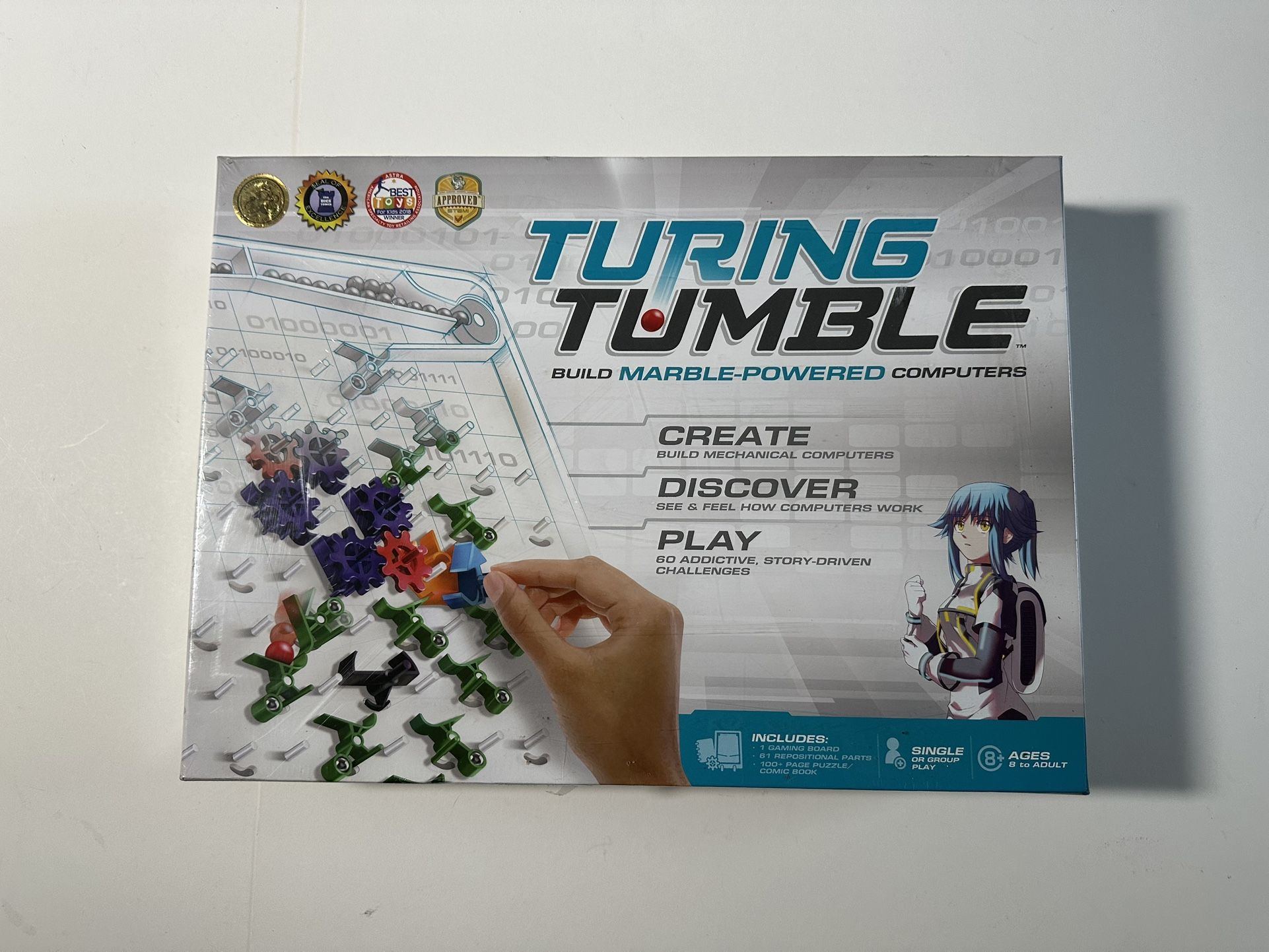 NEW TURING TUMBLE Build Marble-Powered Computers Coding Game Anime School Game