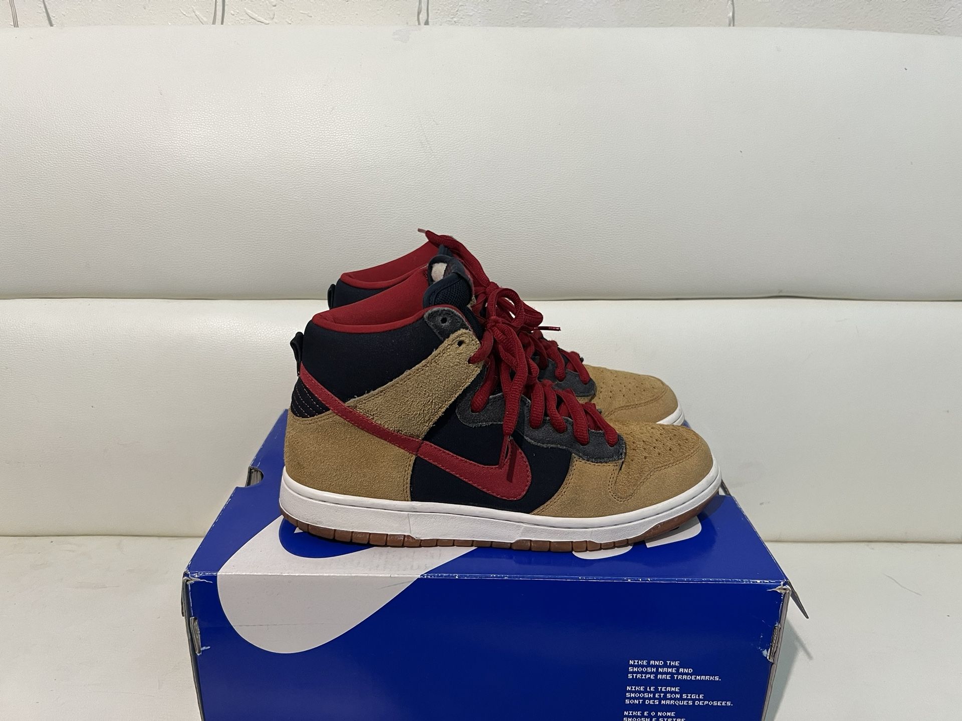 Nike Dunk Reese Forbes Denim Size Nike Dunk Premium SB High Reese 