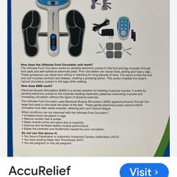 AccuRelief Natural, Drug- Free , Relief Without  Side Effects  Public Meetup  $65.00  Or Best Offer 