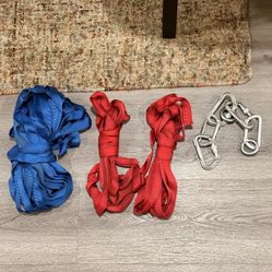 Slackline Primitive Set Up