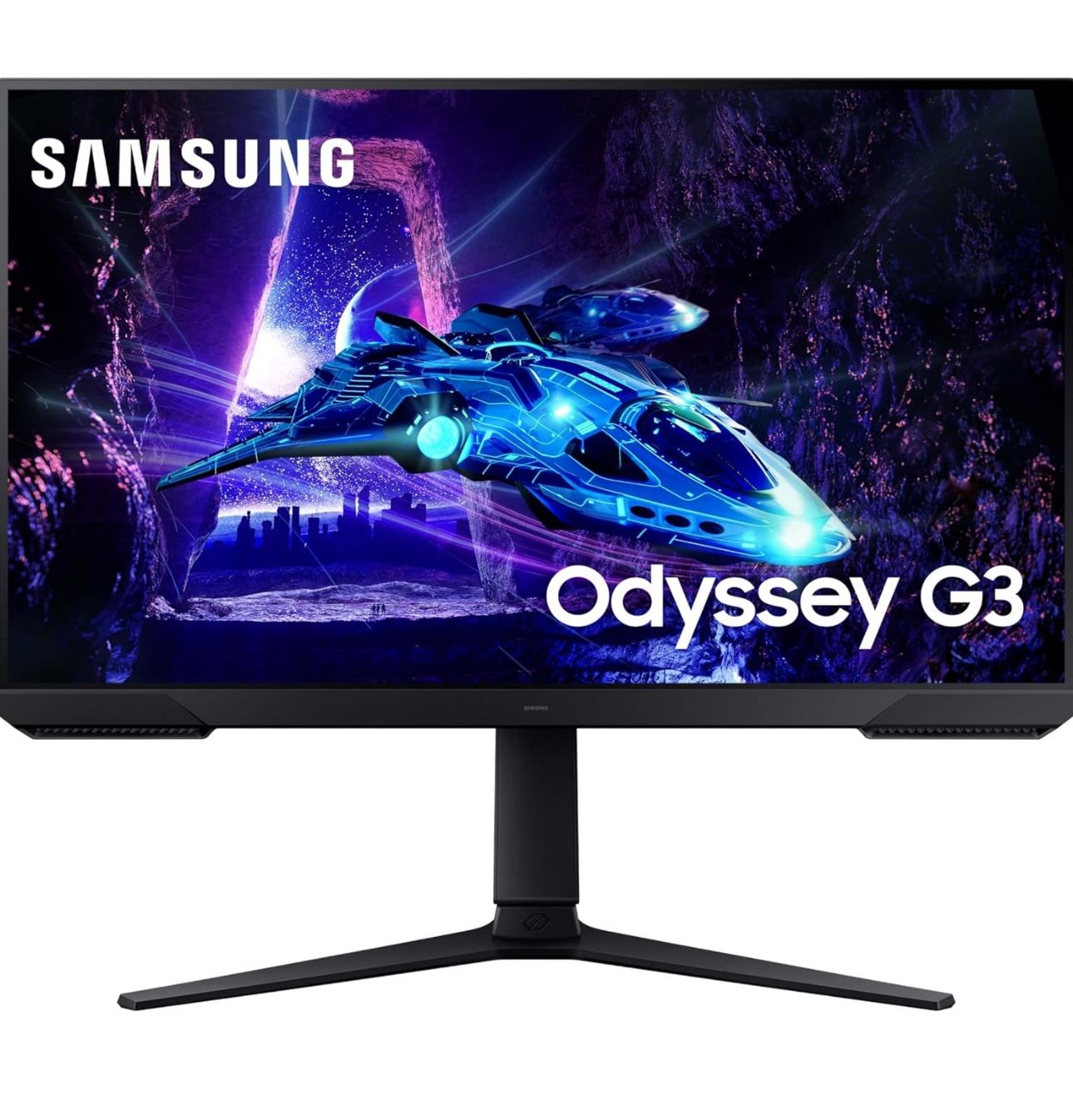 SAMSUNG 27-Inch Odyssey G3 (G30D) Series FHD Gaming Monitor, 1ms, 180Hz, AMD FreeSync, Adjustable Stand, Black Equalizer, Virtual Aim Point, Eye Saver