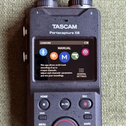 Tascam Portacapture X6 Audio Recorder
