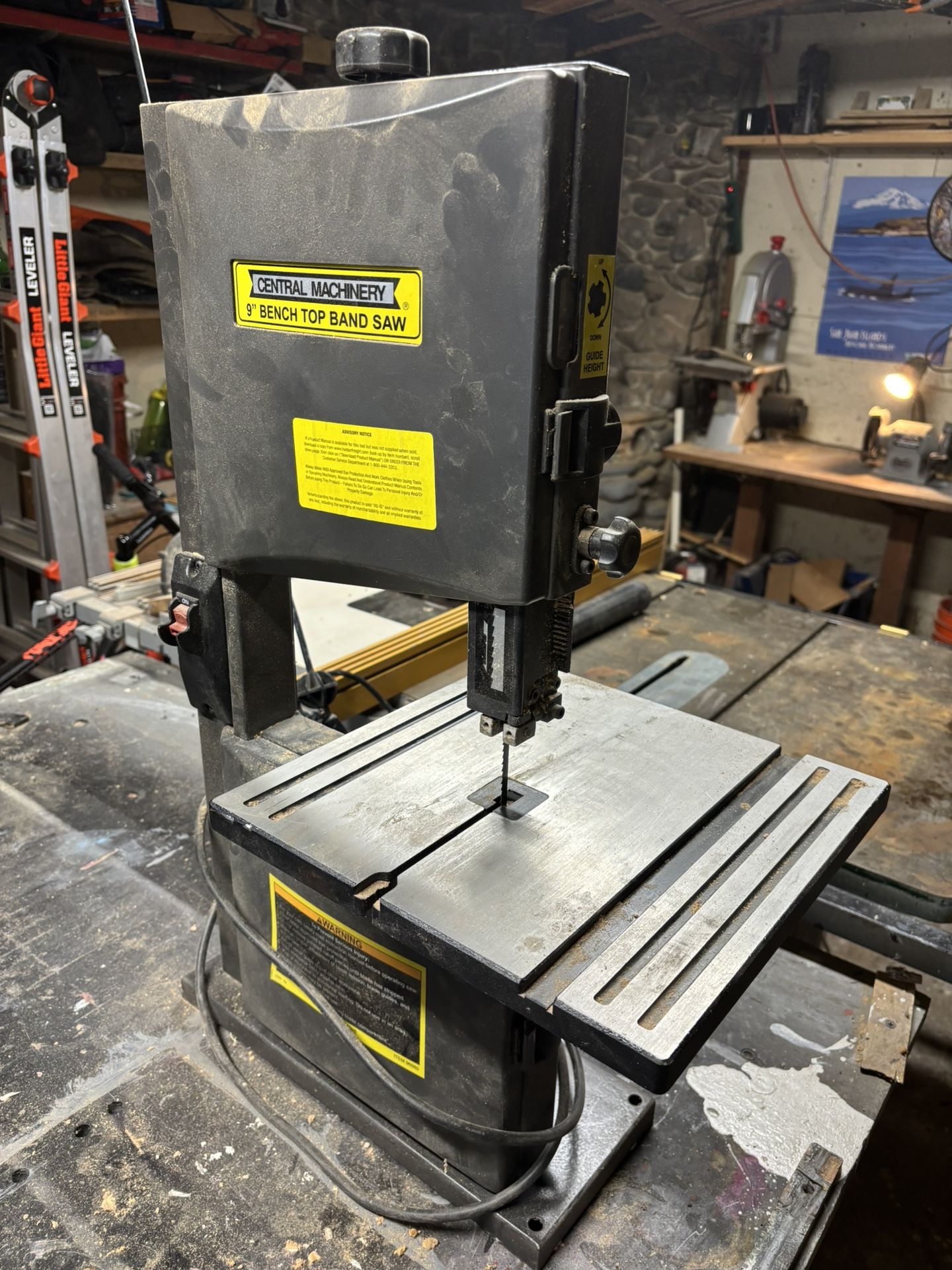 9” Benchtop Band Saw