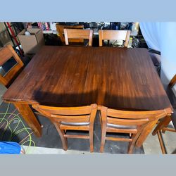 7pc dinning table set