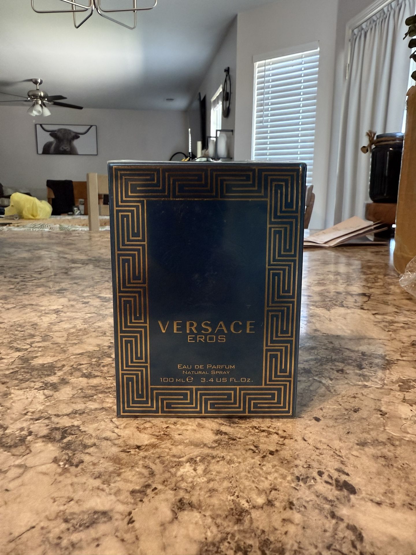 Versace Eros Eau De Parfum Spray 100ml/3.4fl oz New & Free Shipping