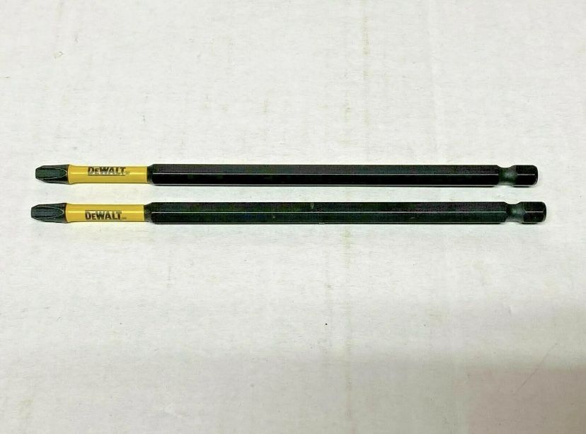 2 PC DeWALT DWA6PH3IR IMPACT READY #3 PHILLIPS SCREWDRIVER POWER BIT 6 INCH
