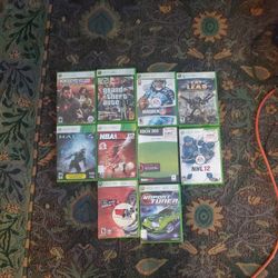 Xbox 360 10 Games For Sale