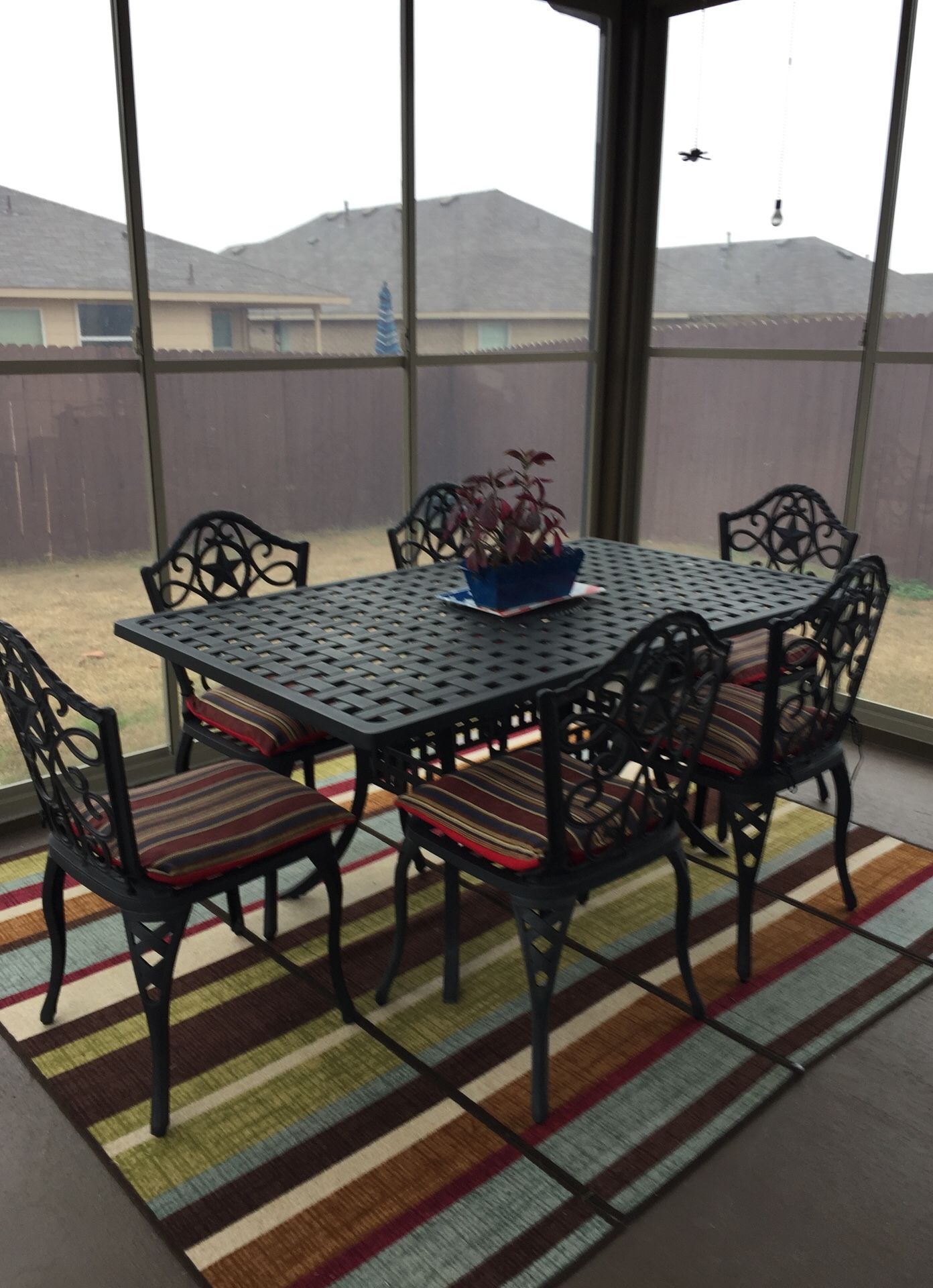 Texas Star Patio Set w/Cushions