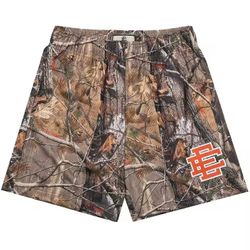 Forest Camo And Orange Eric Emanuel Shorts