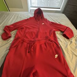 Mens Nike Tech Fleece Full-Zip Windrunner Hoodie And Joggers