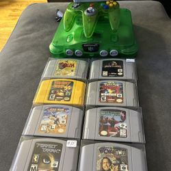 Nintendo 64 Jungle Green