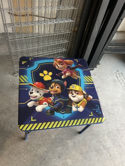 Paw Patrol Table 