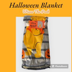 Winne The Pooh Halloween Baby Blanket !